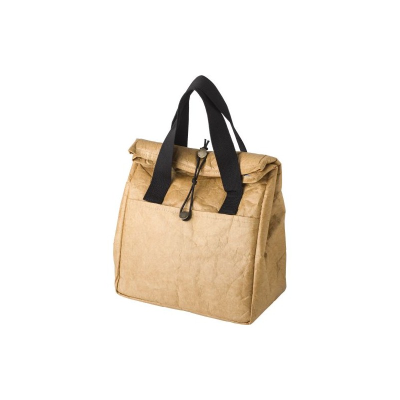 Sac isotherme personnalisé en non-tissé et polyester pour événements Carmina Matières : métal Couleurs : brun goodies publicitai