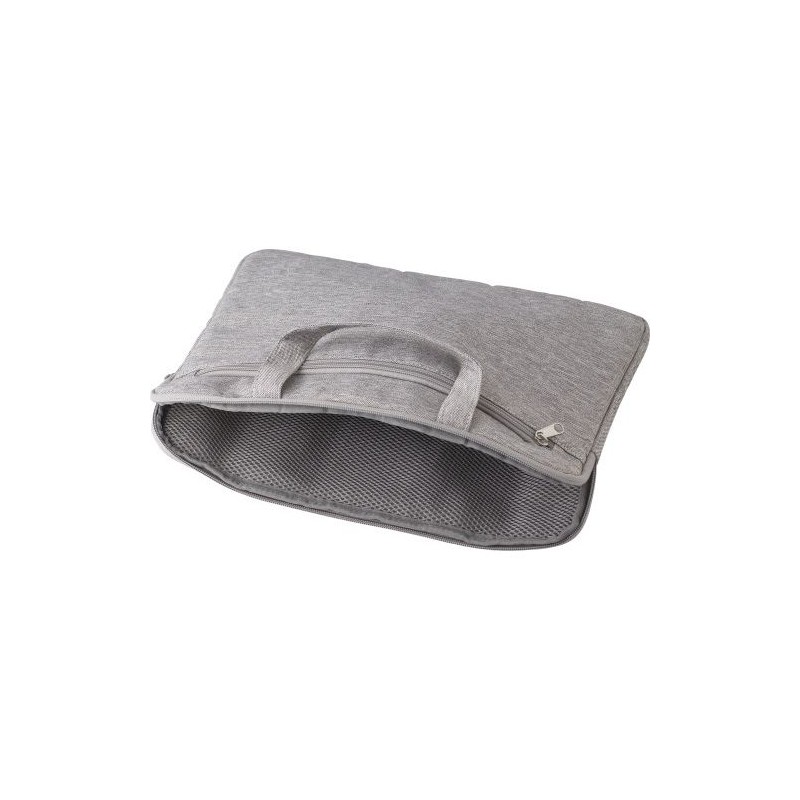 Sacoche Éco-responsable en rPET pour Ordinateur Ibrahim Pratique Matières : éponge Couleurs : gris impression haute définition
