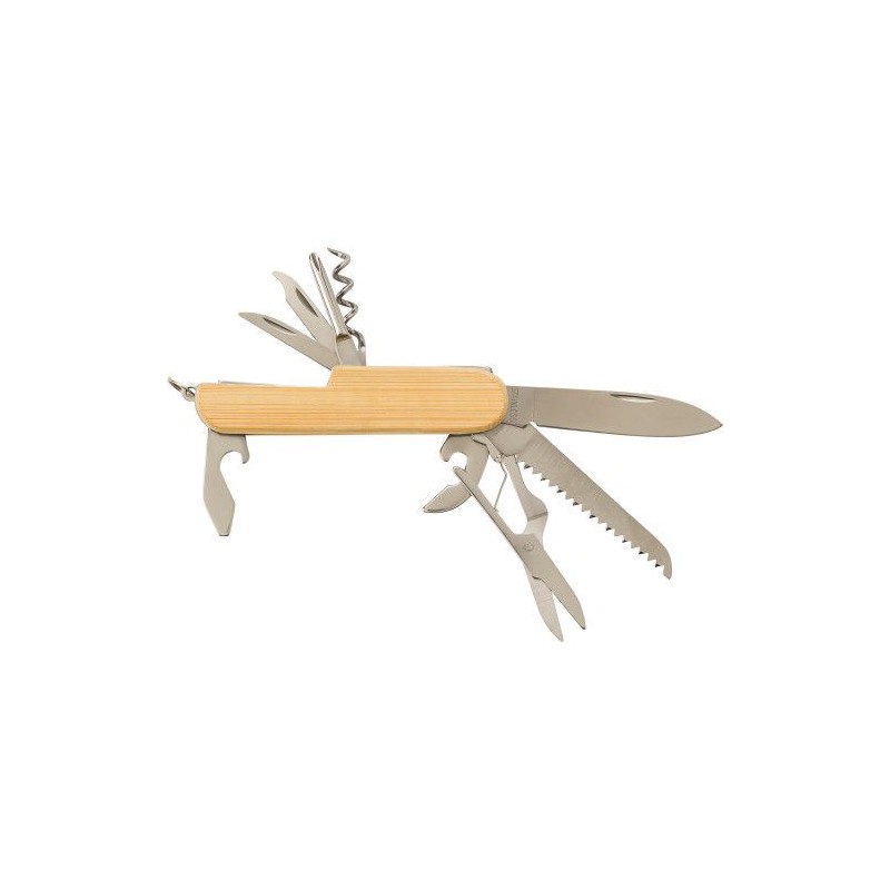 Canif  en bambou - Phoebe Matières : bambou Couleurs : bambou personnalisable avec votre logo