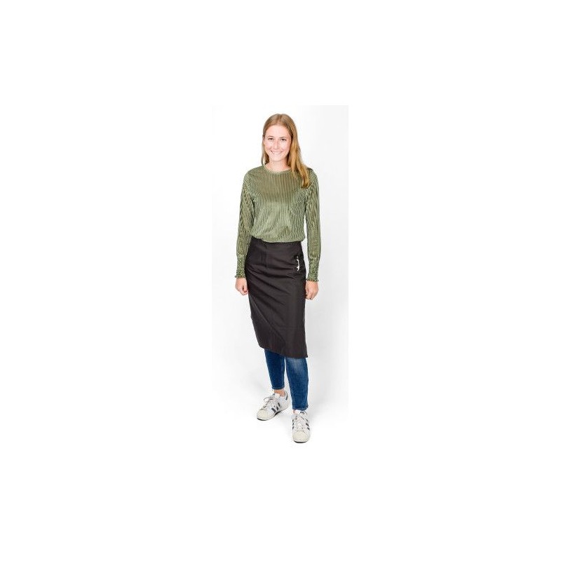 Tablier de barman en polyester 100% personnalisé - Farah Matières : coton Couleurs : noir cadeau entreprise pas cher