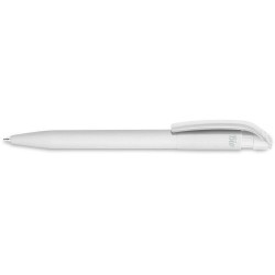 Stylo à bille  BIO PLA personnalisé S45 - Cadeau d'entreprise Matières : plastique Couleurs : blanc