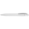 Stylo à bille  BIO PLA personnalisé S45 - Cadeau d'entreprise Matières : plastique Couleurs : blanc