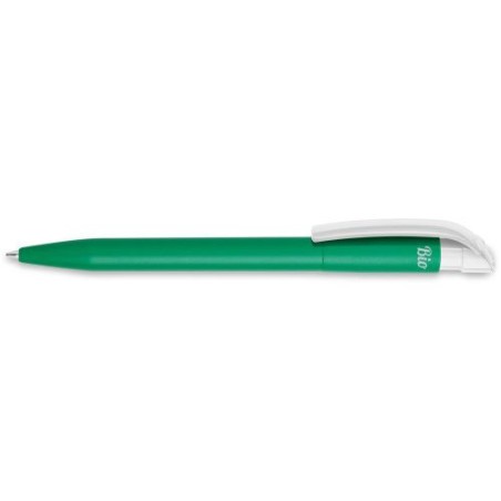 Stylo à bille  BIO PLA personnalisé S45 - Cadeau d'entreprise Matières : plastique Couleurs : blanc personnalisation rapide en F