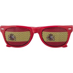 Lunettes Personnalisées de Supporter pour Événements Festifs - Lexi Matières : papier Couleurs : jaune personnalisable avec votr