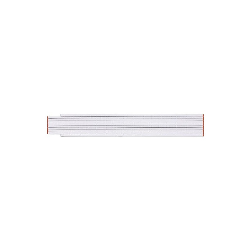 Mètre pliant  et précis de 2 m personnalisé Stabila Pro pas cher Matières : bois Couleurs : blanc personnalisable avec votre log