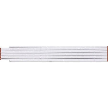 Mètre pliant  et précis de 2 m personnalisé Stabila Pro pas cher Matières : bois Couleurs : blanc personnalisable avec votre log