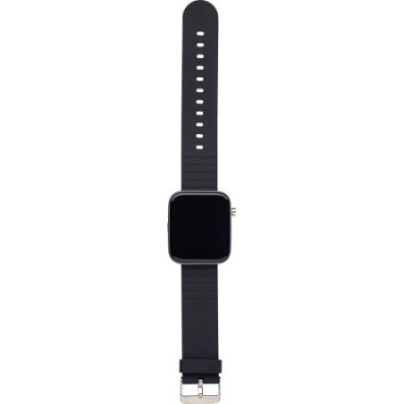 Montre connectée ABS personnalisée avec suivi santé et fitness - Dominic Matières : plastique Couleurs : noir cadeau entreprise 