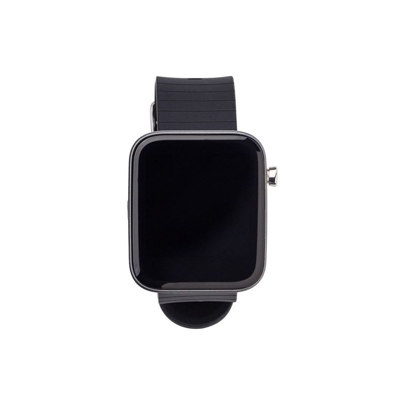 Montre connectée ABS personnalisée avec suivi santé et fitness - Dominic Matières : plastique Couleurs : noir goodies publicitai