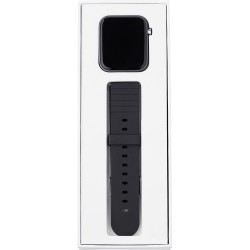Montre connectée ABS personnalisée avec suivi santé et fitness - Dominic Matières : plastique Couleurs : noir impression haute d
