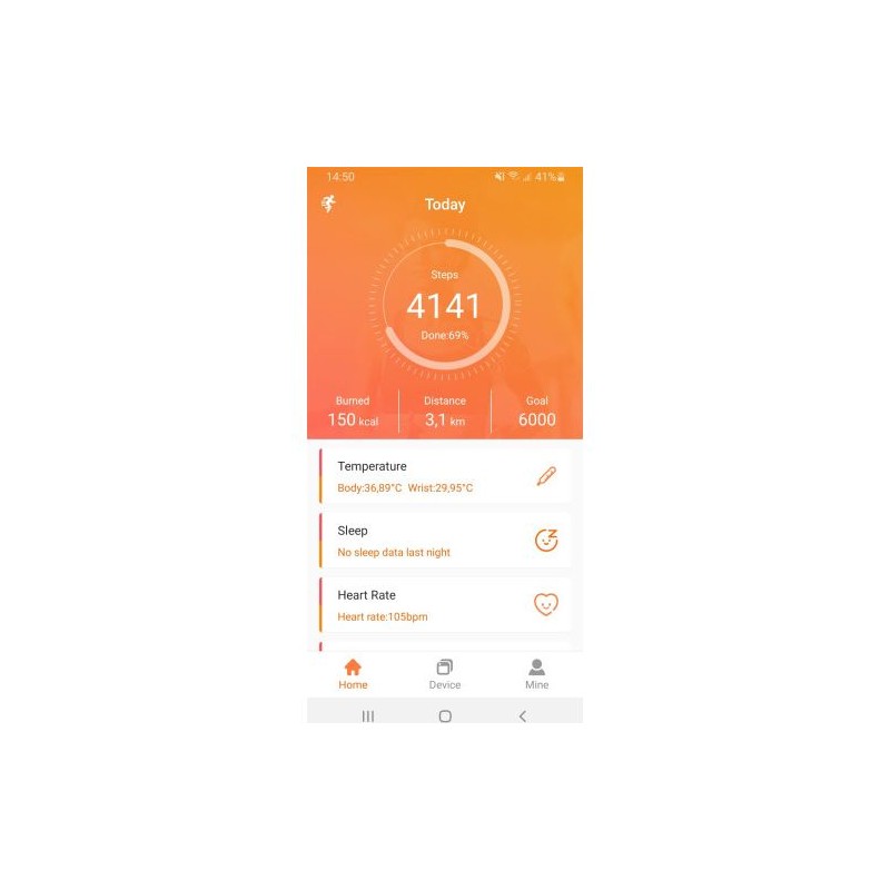 Montre connectée ABS personnalisée avec suivi santé et fitness - Dominic Matières : plastique Couleurs : noir marquage laser ult
