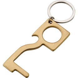 Ouvre-porte en cuivre personnalisé Finnegan Matières : cuivre Couleurs : cuivre cadeau entreprise pas cher