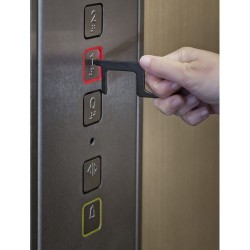 Ouvre-porte multifonction en cuivre  Finnegan Matières : métal Couleurs : argenté livraison express 24h 48h