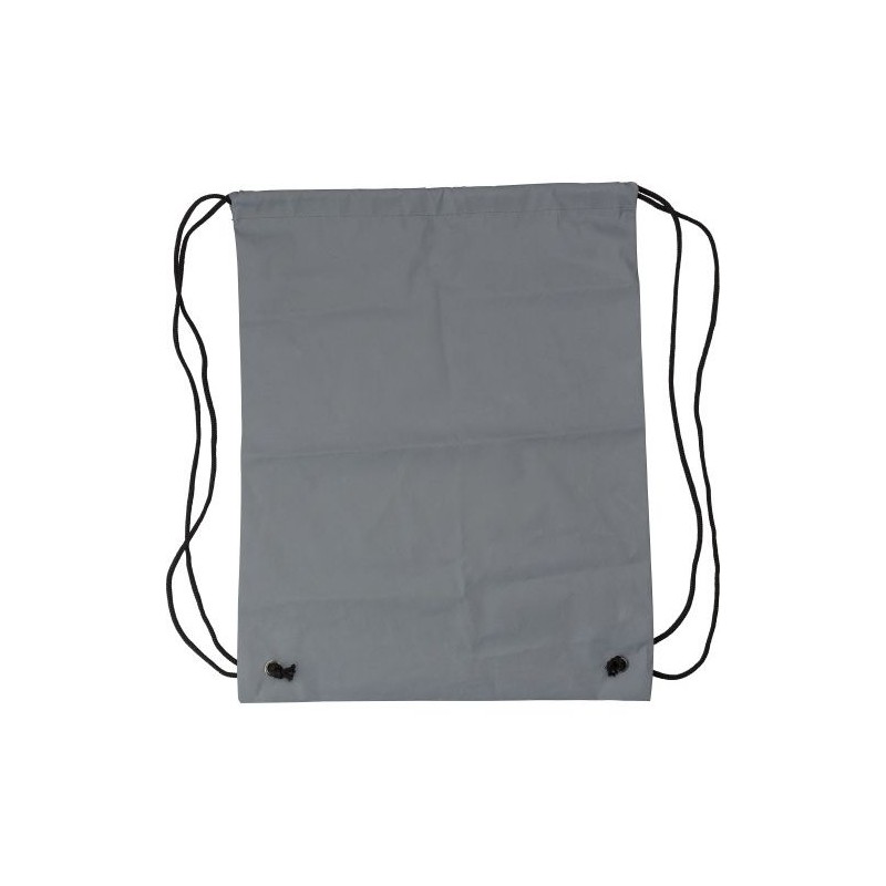 Sac à dos réfléchissant en fibre synthétique, modèle Melila Matières : cuivre Couleurs : gris personnalisable avec votre logo
