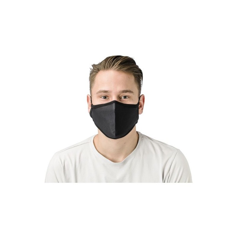 Masque réutilisable en coton et polyester Riyan Matières : coton Couleurs : gris livraison express 24h 48h