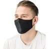Masque réutilisable en coton et polyester Riyan Matières : coton Couleurs : gris cadeau collaborateur premium