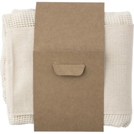 Set de 3 sacs filets en coton Adele