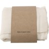 Set de 3 sacs en coton s - Adele | Objets publicitaires Matières : coton Couleurs : kaki impression haute définition