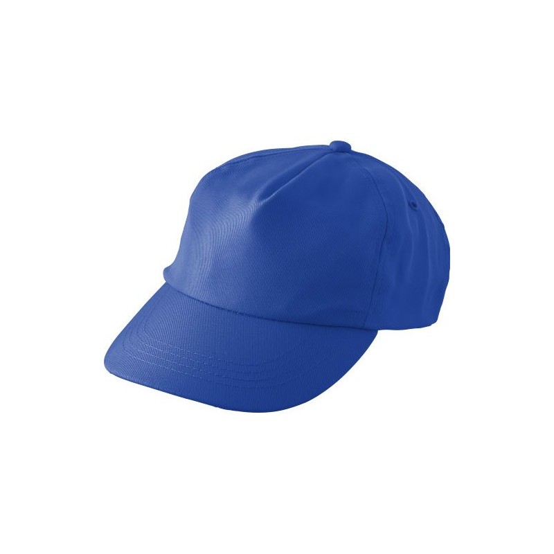 Casquette personnalisée en rPET Suzannah - Cadeau d'entreprise idéal Matières : PET recyclé Couleurs : bleu cobalt impression ha
