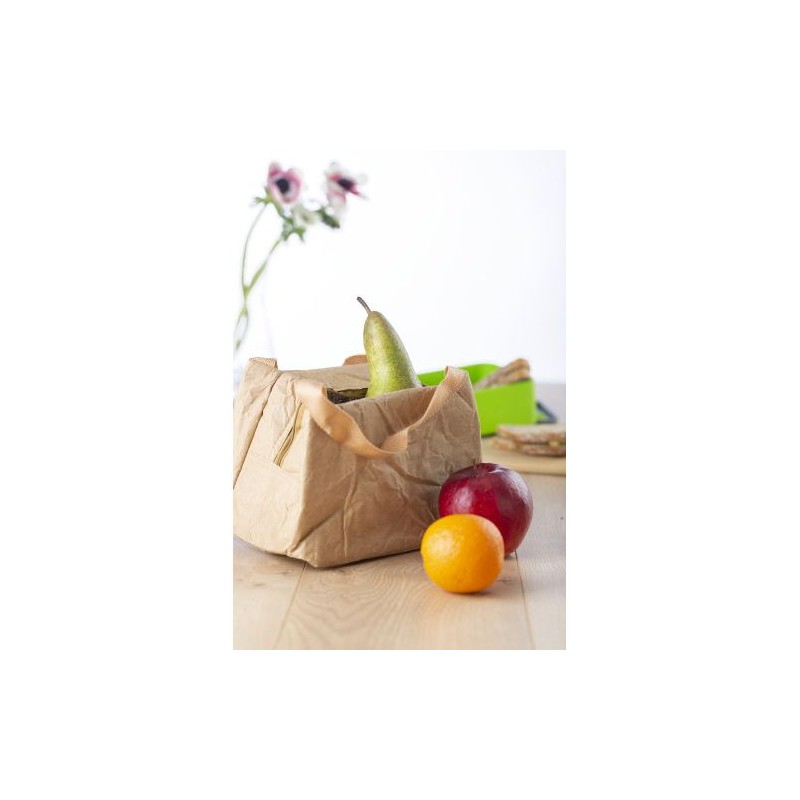 Sac isotherme  en papier laminé personnalisé Callen - Idéal pour vos repas pratiques et pas cher Matières : aluminium Couleurs :