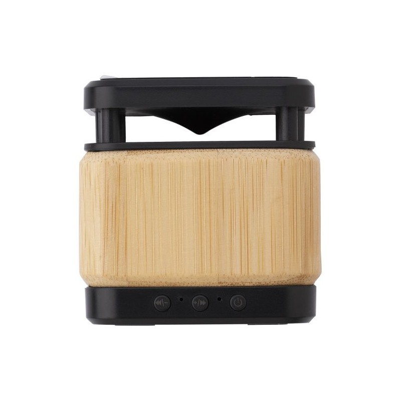 Enceinte et Chargeur à Induction en Bambou Nova