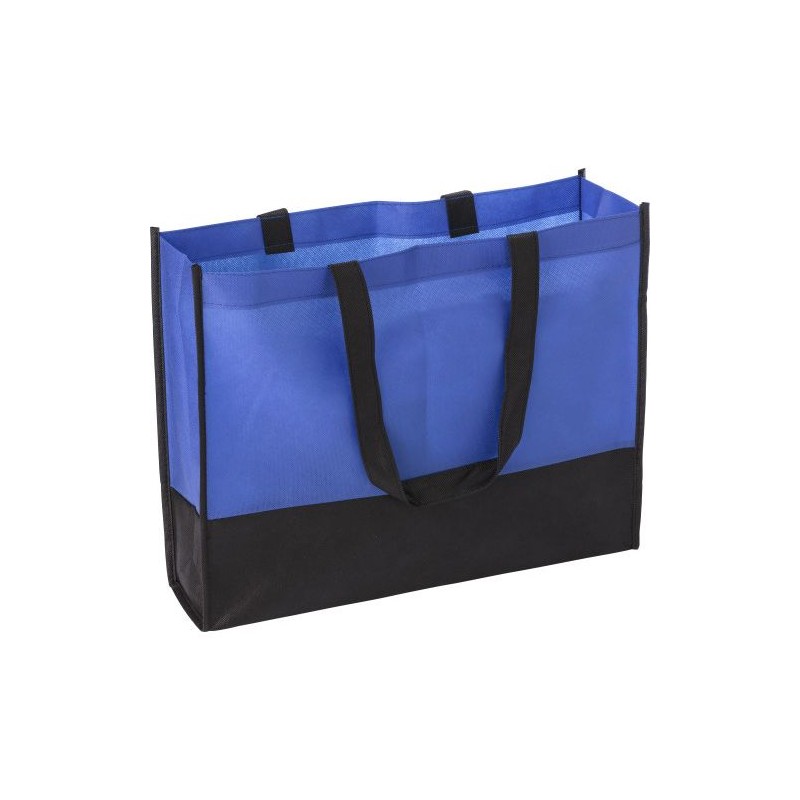 Sac shopping  en non-tissé personnalisable Brenda Matières : non tissé Couleurs : vert citron personnalisation sur mesure