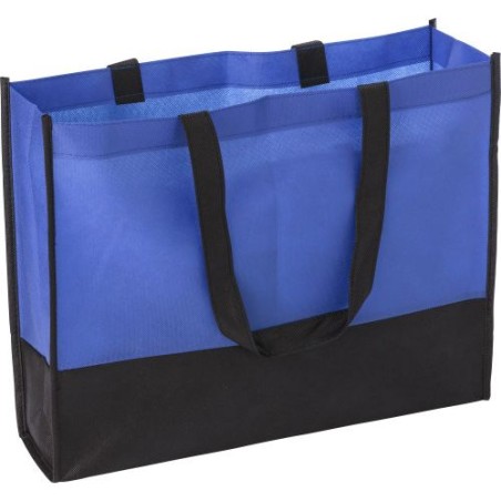 Sac shopping  en non-tissé personnalisable Brenda Matières : non tissé Couleurs : vert citron personnalisation sur mesure