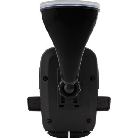 Support de téléphone personnalisé pratique idéal pour voiture - Laurine Matières : plastique Couleurs : noir cadeau entreprise p