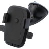 Support de téléphone personnalisé pratique idéal pour voiture - Laurine Matières : plastique Couleurs : noir impression haute dé