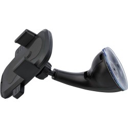 Support de téléphone personnalisé pratique idéal pour voiture - Laurine Matières : plastique Couleurs : noir livraison express 2