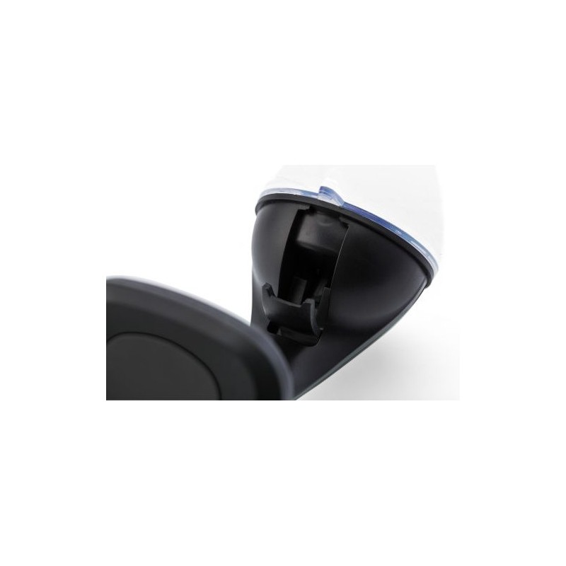 Support de téléphone personnalisé pratique idéal pour voiture - Laurine Matières : plastique Couleurs : noir cadeau collaborateu