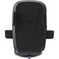 Support de téléphone personnalisé pratique idéal pour voiture - Laurine Matières : plastique Couleurs : noir personnalisation ra