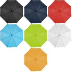 Parapluie automatique personnalisé de golf Suzette | Cadeau d'entreprise Matières : plastique Couleurs : noir objet promotionnel