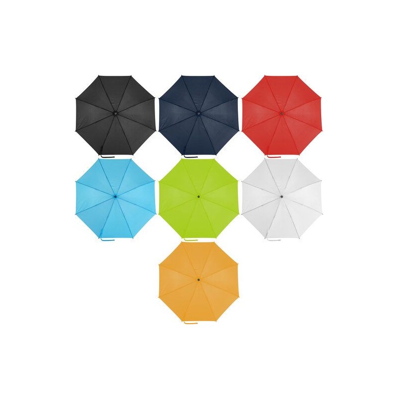 Parapluie automatique personnalisé de golf Suzette | Cadeau d'entreprise Matières : plastique Couleurs : rouge accessoire événem