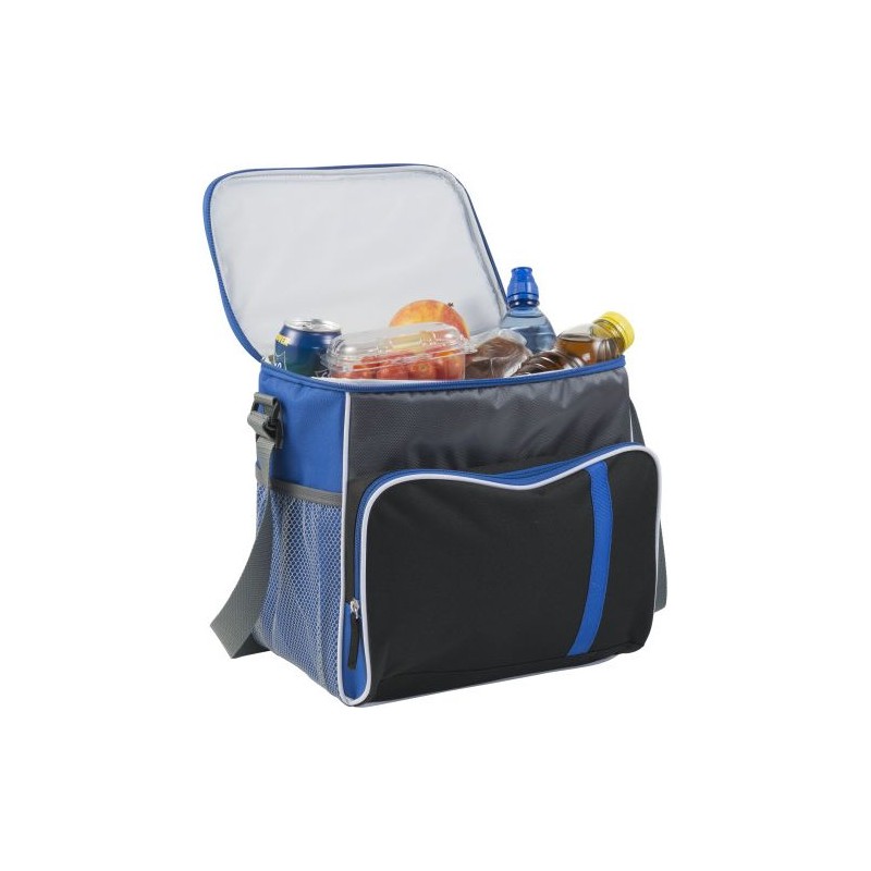 Sac isotherme pratique en polyester personnalisé pour repas - Ravi Matières : polyester Couleurs : bleu cobalt objet promo petit