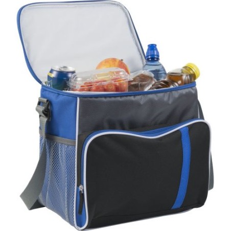 Sac isotherme pratique en polyester personnalisé pour repas - Ravi Matières : polyester Couleurs : bleu cobalt objet promo petit