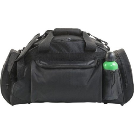 Sac de sport personnalisé en polyester - Ricardo, pratique pour vos activités Matières : polyester Couleurs : noir personnalisab