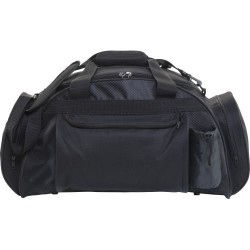 Sac de sport personnalisé en polyester - Ricardo, pratique pour vos activités Matières : polyester Couleurs : noir cadeau entrep