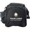 Sac de sport personnalisé en polyester - Ricardo, pratique pour vos activités Matières : polyester Couleurs : noir marquage lase