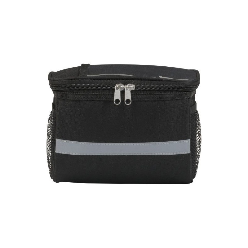 Sac isotherme  en polyester 600D Prisha Matières : polyester Couleurs : noir personnalisable avec votre logo