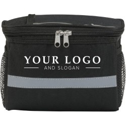 Sac isotherme  en polyester 600D Prisha Matières : polyester Couleurs : noir cadeau entreprise pas cher
