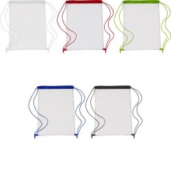 Sac à dos  en PVC personnalisé Kiki - Idéal pour vos loisirs pas cher Matières : polyester Couleurs : noir objet promotionnel éc