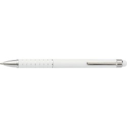 Stylo bille en aluminium personnalisé twist Oliver Matières : caoutchouc Couleurs : blanc