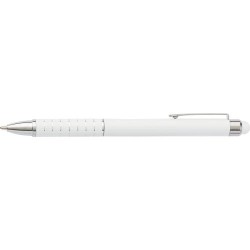 Stylo bille en aluminium personnalisé twist Oliver Matières : caoutchouc Couleurs : blanc 2