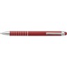 Stylo bille en aluminium personnalisé twist Oliver Matières : caoutchouc Couleurs : vert objet promo petit budget