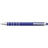 Stylo bille en aluminium personnalisé twist Oliver Matières : caoutchouc Couleurs : bleu cobalt livraison express 24h 48h