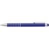 Stylo bille en aluminium personnalisé twist Oliver Matières : caoutchouc Couleurs : bleu cobalt cadeau client original