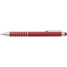 Stylo bille en aluminium personnalisé twist Oliver Matières : caoutchouc Couleurs : rouge personnalisation rapide en France