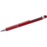 Stylo bille en aluminium personnalisé twist Oliver Matières : caoutchouc Couleurs : rouge personnalisation sur mesure