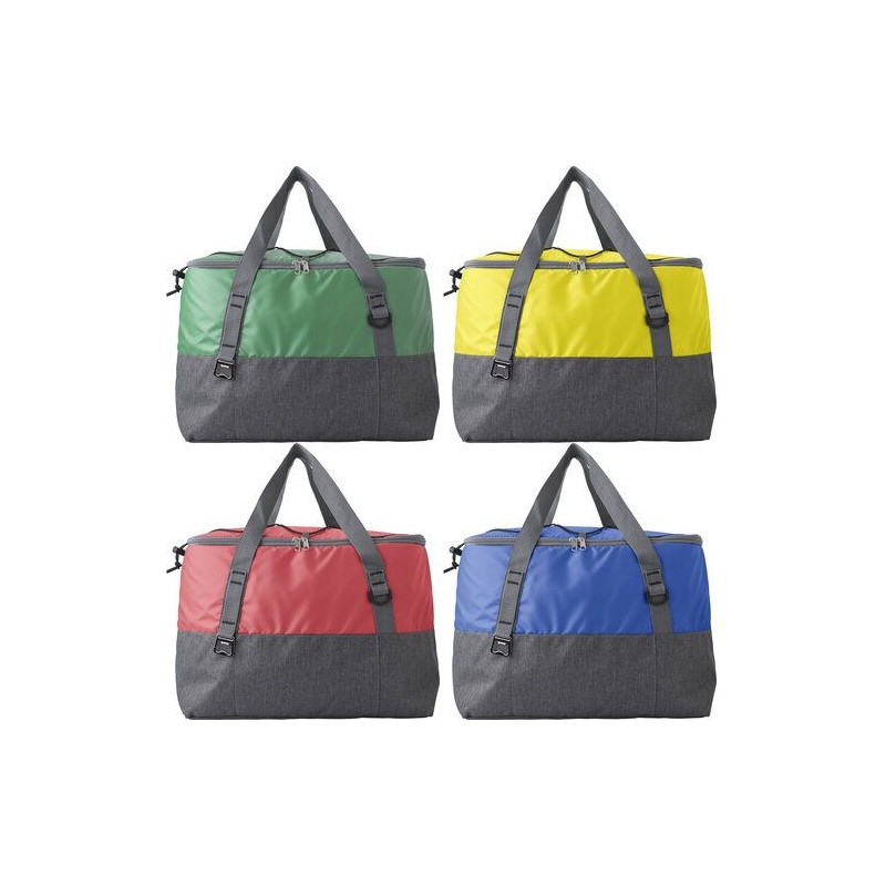 Sac isotherme pratique en polycanvas pas cher Carlos Matières : toile Couleurs : jaune impression haute définition