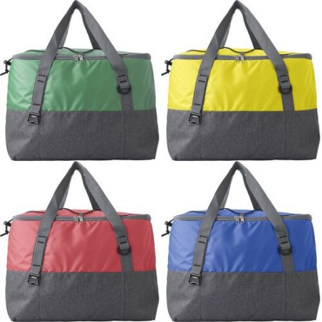 Sac isotherme pratique en polycanvas pas cher Carlos Matières : toile Couleurs : jaune impression haute définition